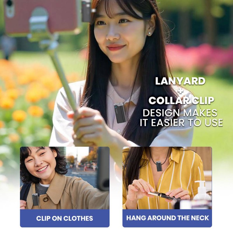 Buy SonicGear Wireless 2x Lavalier ClipOn Microphones - WLM3000 DUO - SonicGear ... in Cyprus, Nicosia, Limassol, Larnaka, Pafos