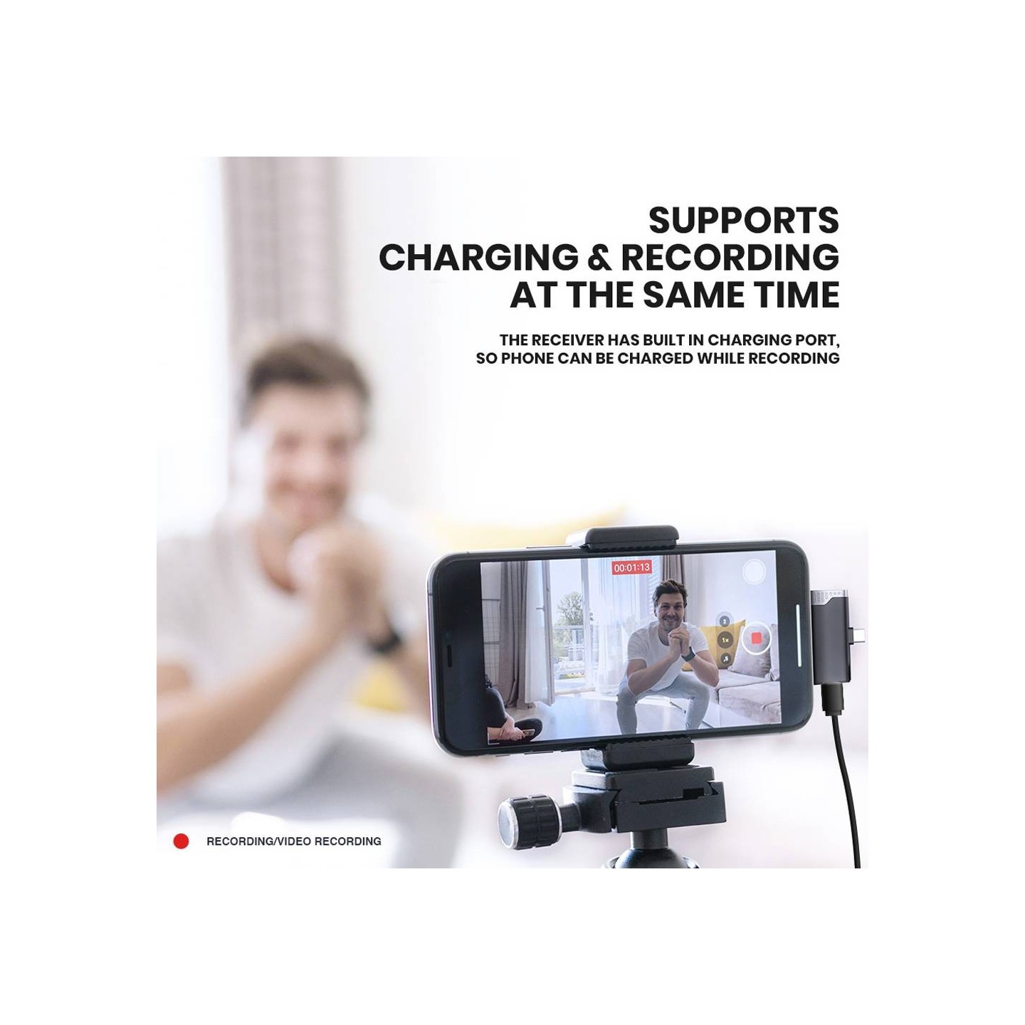 SonicGear WLM3000 Duo Wireless 2x Lavalier Clip-On Microphone (Boxed) — Buy in Cyprus with Fast Delivery