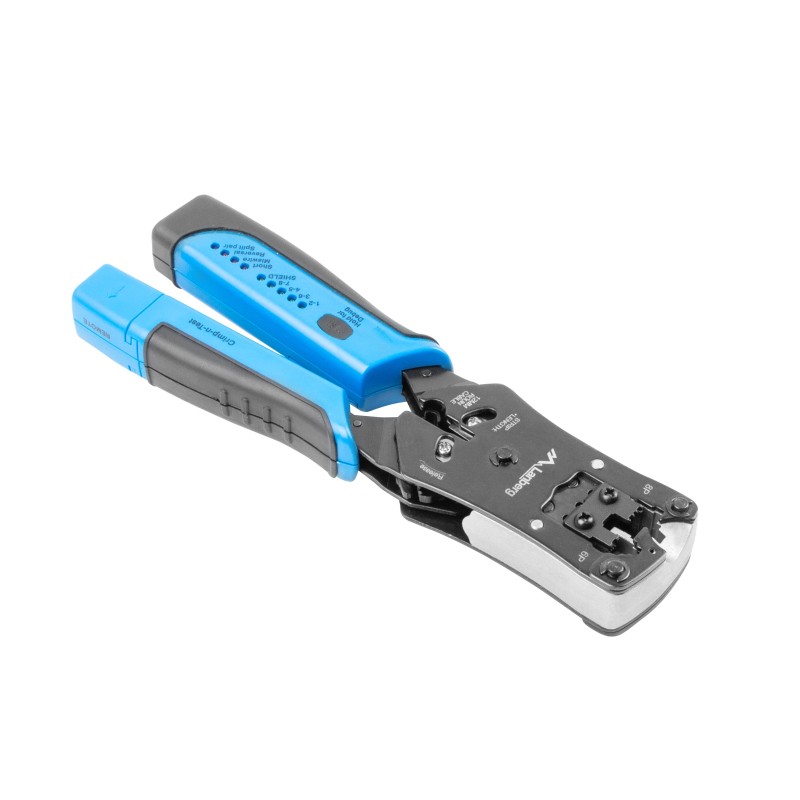 Buy Lanberg Crimping Tool & Cable Tester - 2in1 RJ45 RJ11 RJ12 in Cyprus, Nicosia, Limassol, Larnaka, Pafos