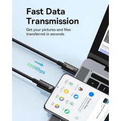 Buy Baseus Cable USB-C to USB-C Tungsten Gold Black - 240W 1.0m in Cyprus, Nicosia, Limassol, Larnaka, Pafos