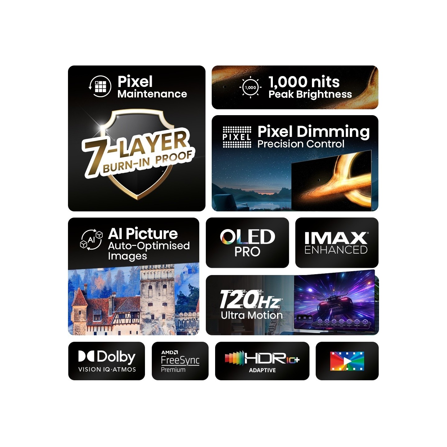 Hisense TV - 55A85N - 55'' 4K Smart OLED 120Hz TV — Buy in Cyprus with Fast Delivery