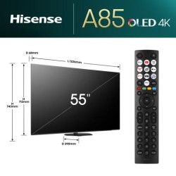 Buy Hisense TV - 55A85N - 55'' 4K Smart OLED 120Hz TV in Cyprus, Nicosia, Limassol, Larnaka, Pafos