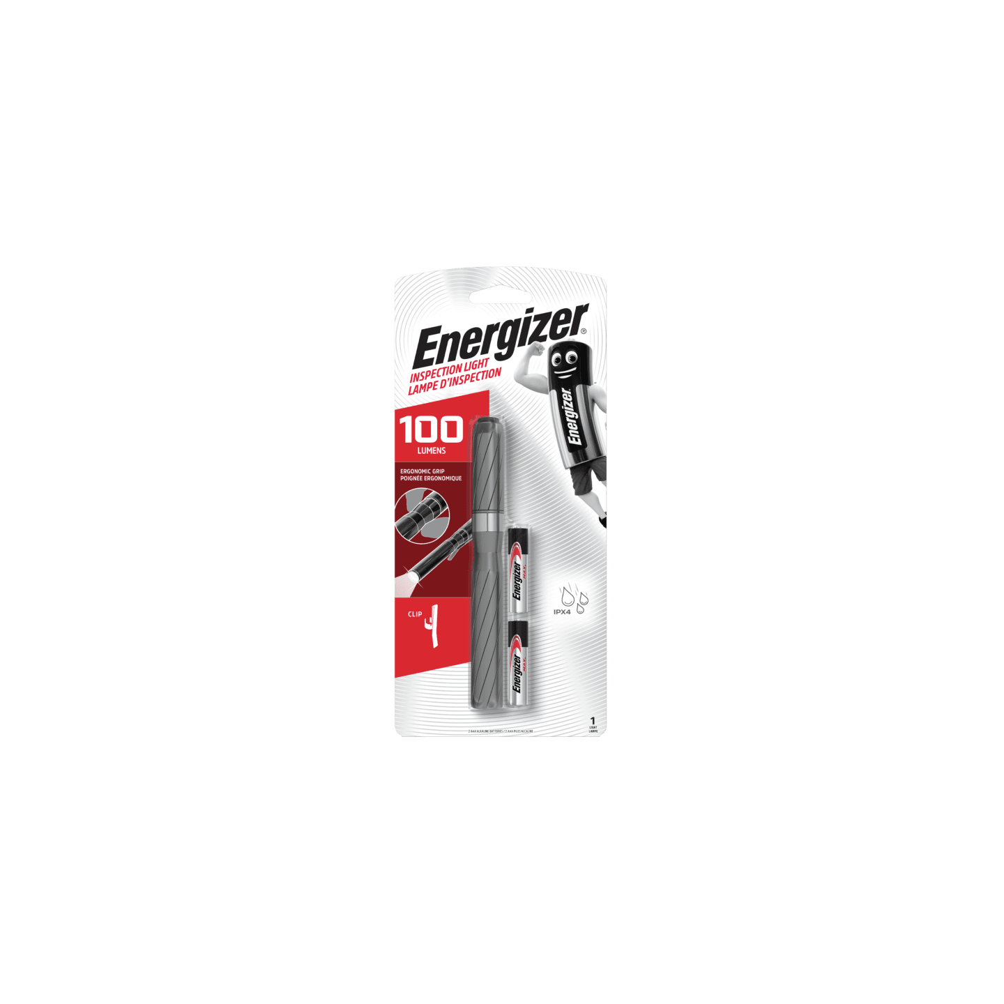 Energizer Light Torch - 100 Lumens (2xAAA) - Pen Metal Inspection — Buy in Cyprus with Fast Delivery