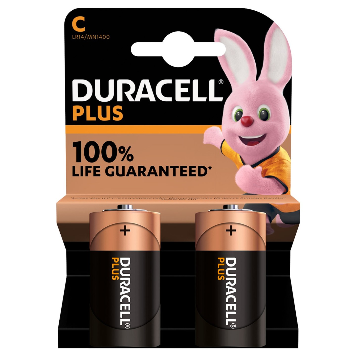 Duracell Alkaline C Plus Batteries - 2pcs — Buy in Cyprus with Fast Delivery
