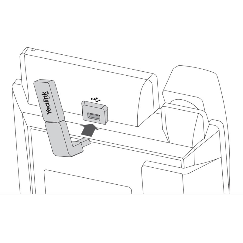 Buy Yealink DECT USB Dongle - DD10K - DECT USB Dongle in Cyprus, Nicosia, Limassol, Larnaka, Pafos
