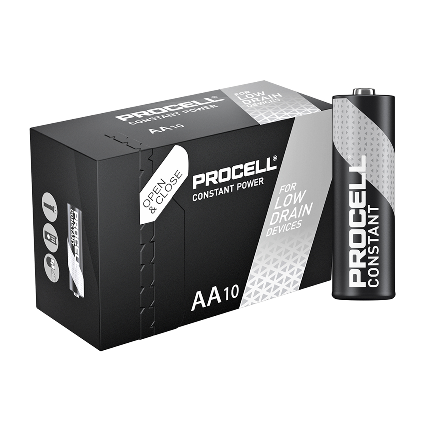 Duracell Procell Industrial AA Batteries - Box of 10pcs — Buy in Cyprus with Fast Delivery