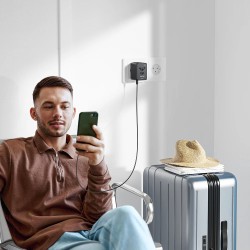 Buy Unitek Universal Travel Wall Charger - P1121A - 35W 2xUSB-C + 3xUSB-A in Cyprus, Nicosia, Limassol, Larnaka, Pafos