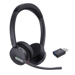 Buy Yealink Headset - WH64 - Wireless Dual-Mode DECT Bluetooth 3-Mic NC with DEC... in Cyprus, Nicosia, Limassol, Larnaka, Pafos