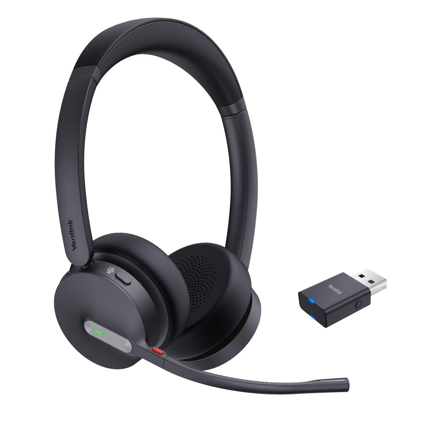 Yealink WH64 Dual DECT/Bluetooth Wireless Headset w/ Dongle (Boxed) — Buy in Cyprus with Fast Delivery