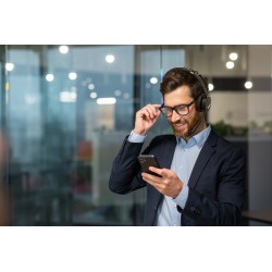 Yealink WH64 Dual DECT/Bluetooth Wireless Headset w/ Dongle (Boxed) — Buy in Cyprus with Fast Delivery