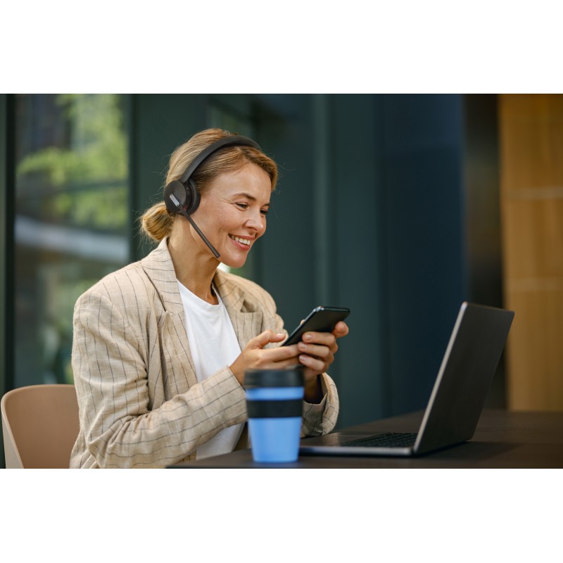 Buy Yealink Headset - WH64 - Wireless Dual-Mode DECT Bluetooth 3-Mic NC with DEC... in Cyprus, Nicosia, Limassol, Larnaka, Pafos