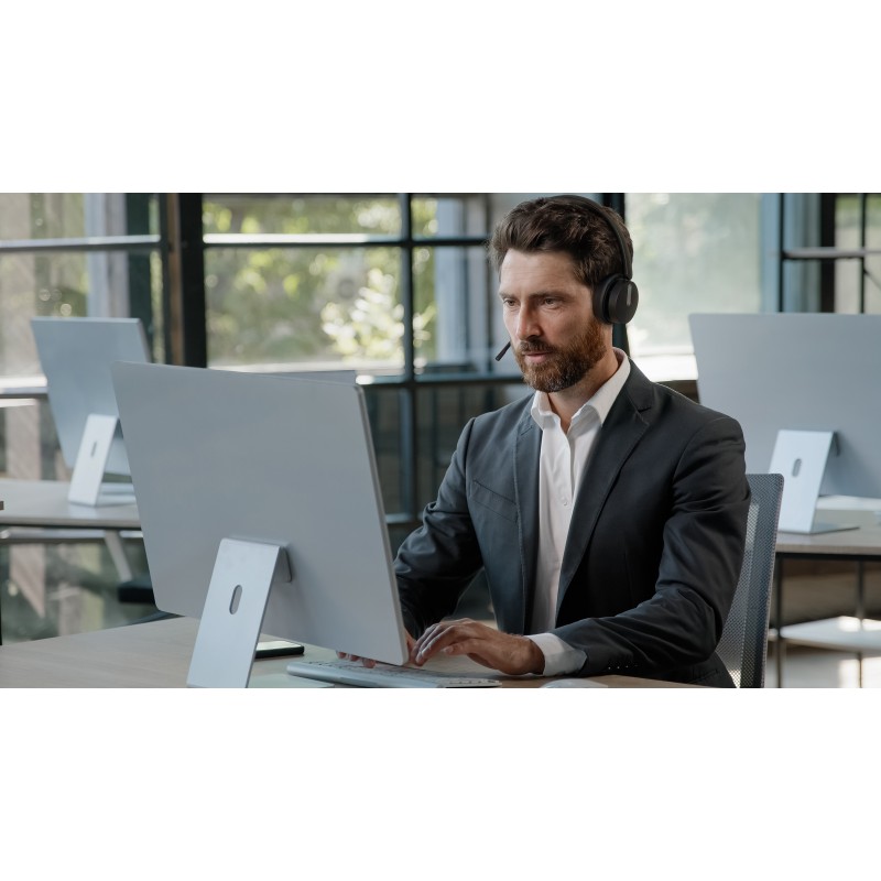 Buy Yealink Headset - WH64 - Wireless Dual-Mode DECT Bluetooth 3-Mic NC with DEC... in Cyprus, Nicosia, Limassol, Larnaka, Pafos