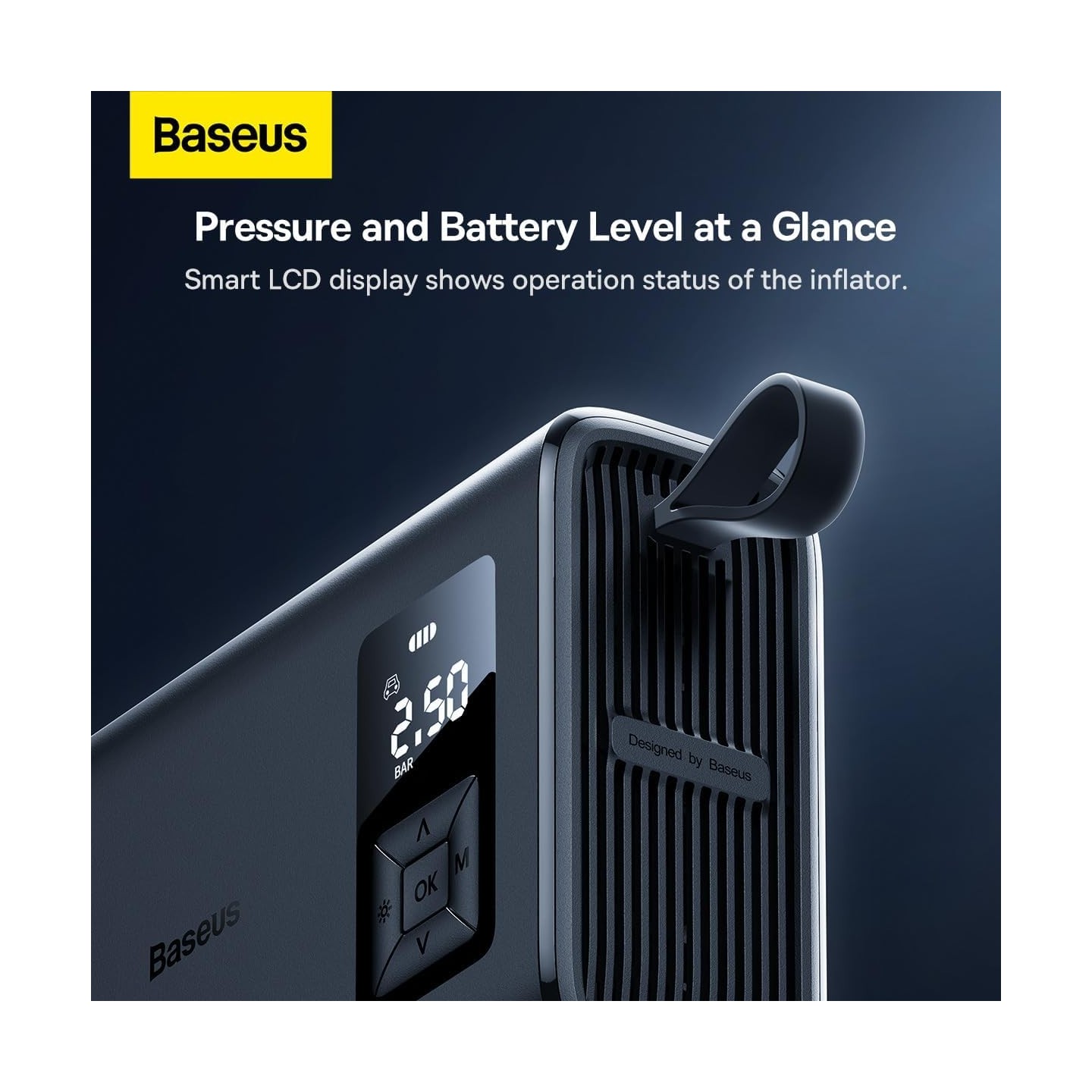 Baseus Car Inflator Pump - Wireless MEGA ENERGY — Buy in Cyprus with Fast Delivery