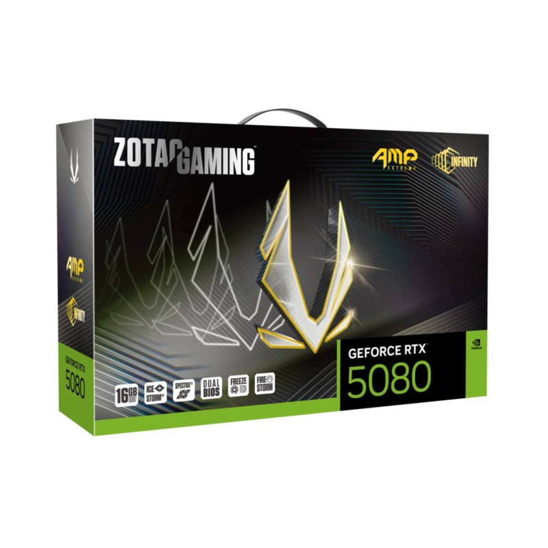 Buy ZOTAC GAMING GeForce RTX 5080 AMP Extreme INFINITY - 16GB GDDR7 - 2670 MHz in Cyprus, Nicosia, Limassol, Larnaka, Pafos