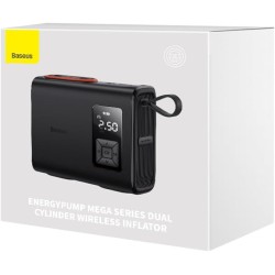 Buy Baseus Car Inflator Pump - Wireless MEGA ENERGY in Cyprus, Nicosia, Limassol, Larnaka, Pafos
