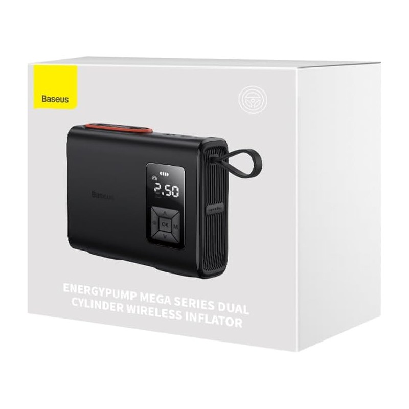 Buy Baseus Car Inflator Pump - Wireless MEGA ENERGY in Cyprus, Nicosia, Limassol, Larnaka, Pafos