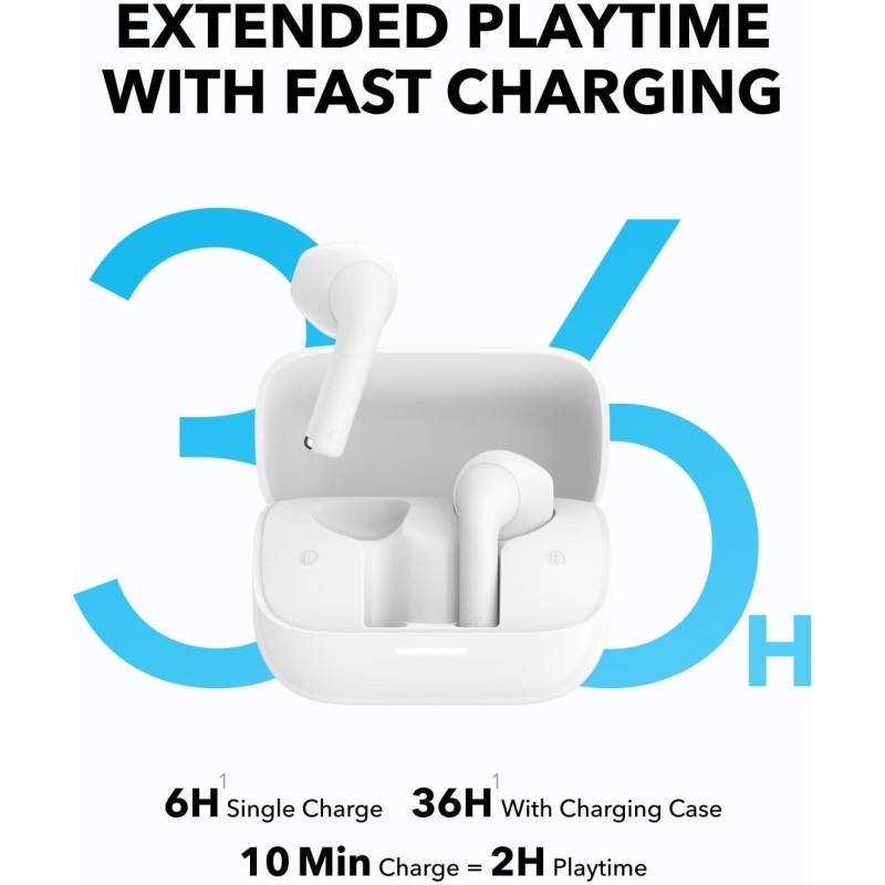 Buy Anker Soundcore TWS Earphones - K20i - White in Cyprus, Nicosia, Limassol, Larnaka, Pafos