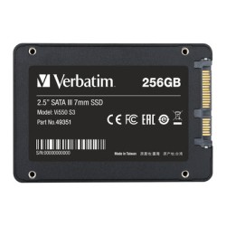 Buy Verbatim SSD Internal - VI550 S3 - 2.5' 256GB in Cyprus, Nicosia, Limassol, Larnaka, Pafos