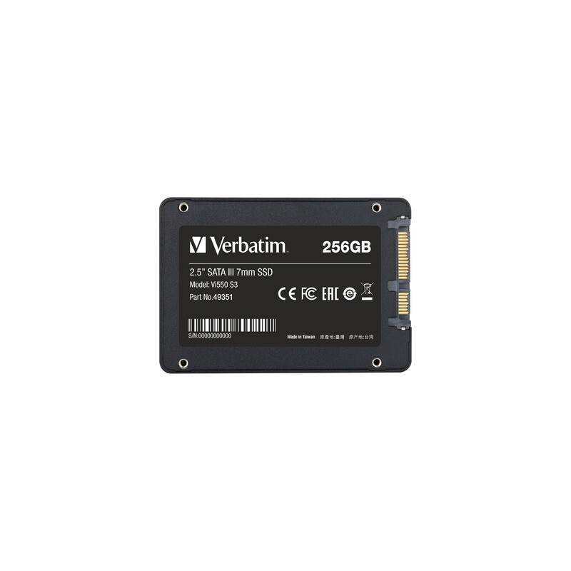 Buy Verbatim SSD Internal - VI550 S3 - 2.5' 256GB in Cyprus, Nicosia, Limassol, Larnaka, Pafos