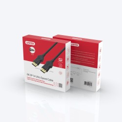 Buy Unitek DisplayPort Cable - C1624BK-3M - DisplayPort 1.4 Cable 8K 60Hz 3.0m in Cyprus, Nicosia, Limassol, Larnaka, Pafos