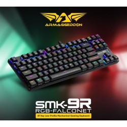 Buy Armaggeddon Low Profile Mechanical Keyboard - SMK-9R - 87 Black Switch Keys in Cyprus, Nicosia, Limassol, Larnaka, Pafos