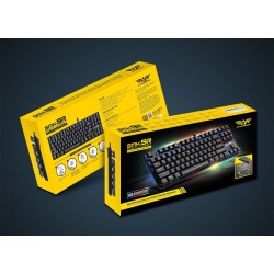 Armaggeddon SMK-9R Low Profile Mechanical Keyboard - 87 Black Switch (Boxed) — Buy in Cyprus with Fast Delivery