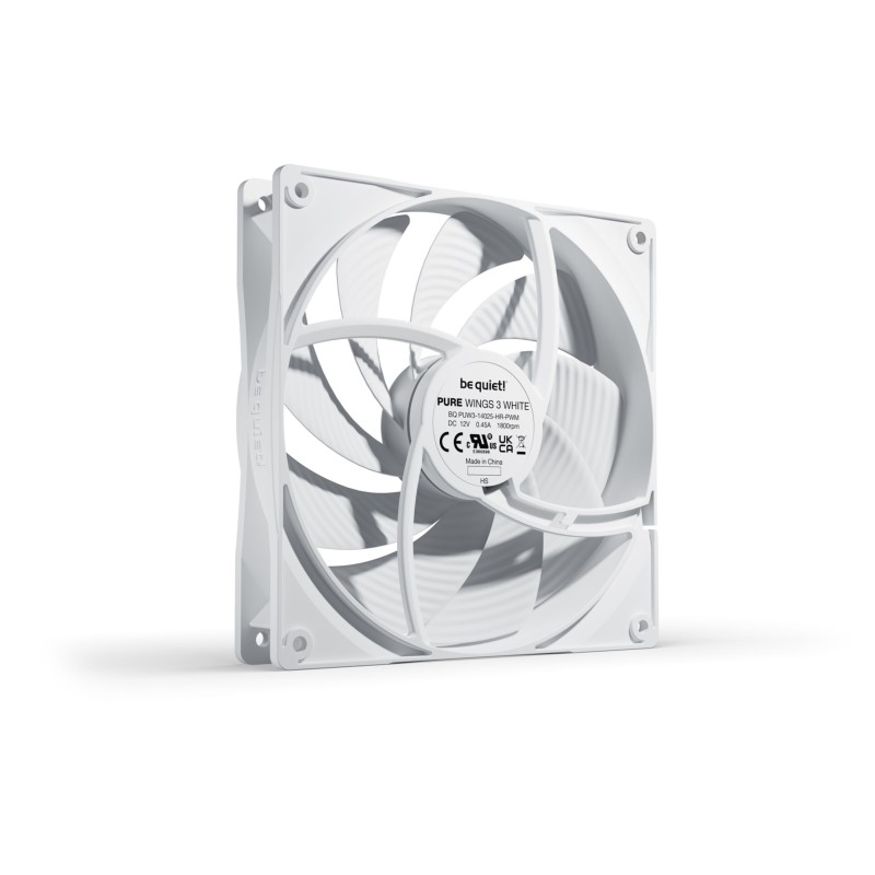 Buy be quiet! Pure Wings 3 BL113 - 140mm High-Speed PWM Case Fan, White in Cyprus, Nicosia, Limassol, Larnaka, Pafos
