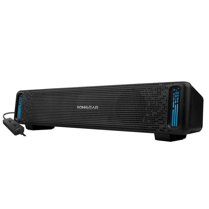 Buy SonicGear SONICBAR USB RGB Soundbar Black - U200 - USB RGB Soundbar Black in Cyprus, Nicosia, Limassol, Larnaka, Pafos
