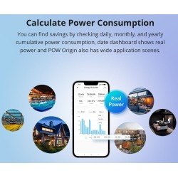 Buy Sonoff WiFi Smart Switch POW Origin Smart Power Meter - POWR3 - 16A in Cyprus, Nicosia, Limassol, Larnaka, Pafos