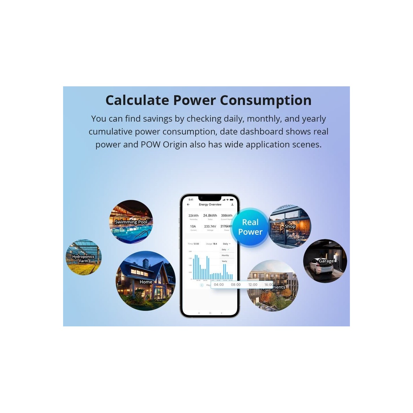 Sonoff WiFi Smart Switch POW Origin Smart Power Meter - POWR3 - 16A — Buy in Cyprus with Fast Delivery