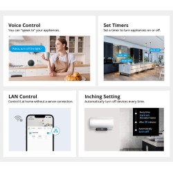 Buy Sonoff WiFi Smart Switch POW Origin Smart Power Meter - POWR3 - 16A in Cyprus, Nicosia, Limassol, Larnaka, Pafos