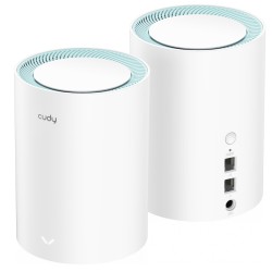 Buy Cudy Mesh - M1300 - AC1200 Dual Band Gigabit Wi-Fi 2-Pack in Cyprus, Nicosia, Limassol, Larnaka, Pafos
