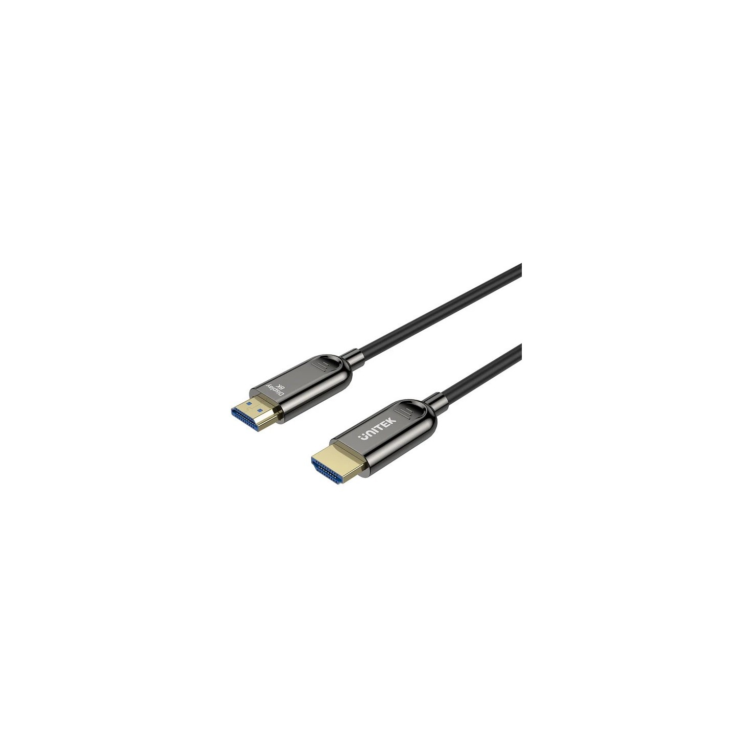 Unitek Fiber Optic HDMI 2.1 Cable 8K60Hz 30.0m - C11085GY-30M - Unitek Fiber Optic HDMI 2.1 Cable 8K60Hz 30.0m