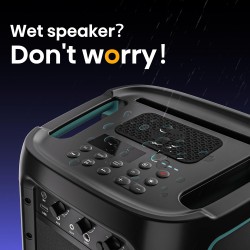 Buy Hisense Speaker Portable Karaoke Party Rocker One Plus - 300W in Cyprus, Nicosia, Limassol, Larnaka, Pafos