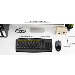Genius KM-200 Keyboard-Mouse Set Wired Russian (Boxed) — Buy in Cyprus with Fast Delivery
