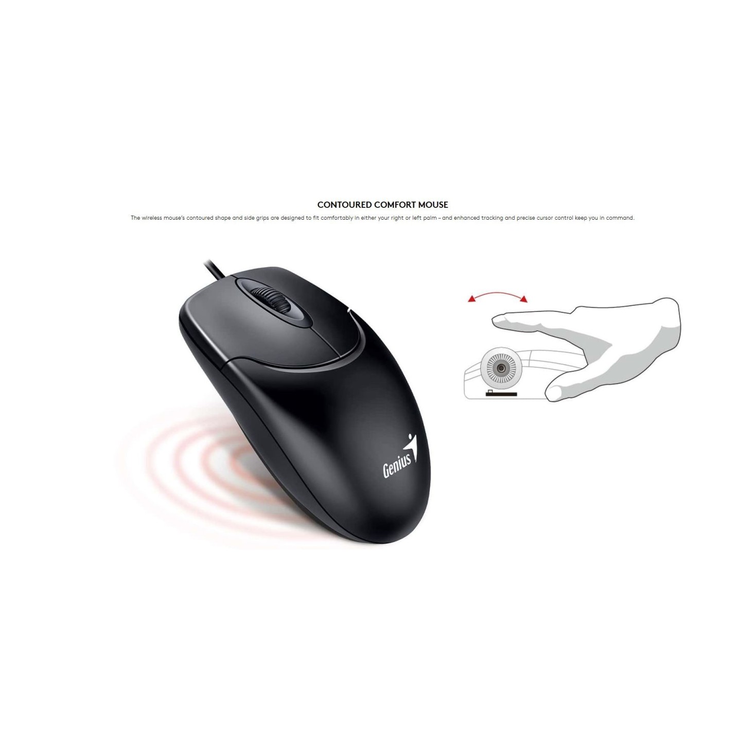 Genius KM-200 Keyboard-Mouse Set Wired Russian (Boxed) — Buy in Cyprus with Fast Delivery