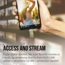 PNY DUO LINK Dual Connector 256GB USB 3.2 Gen 1 Flash Drive – 256GB 200MB/s Read | Armenius Store