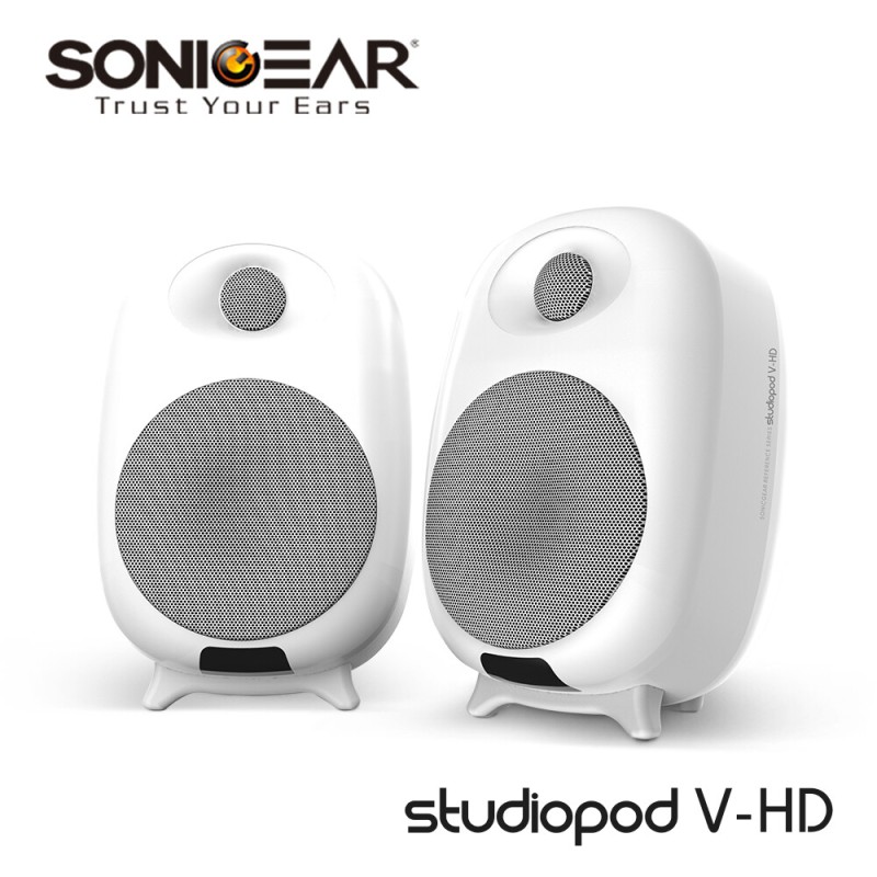 Buy SonicGear StudioPod - V-HD 2.0 - 80W Active Bluetooth Speakers Optical Input... in Cyprus, Nicosia, Limassol, Larnaka, Pafos