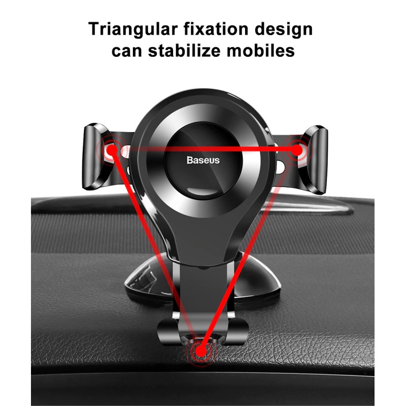 Buy Baseus Osculum Type Gravity Dashboard Car Mount - SUYL-XP0S - Osculum Type G... in Cyprus, Nicosia, Limassol, Larnaka, Pafos