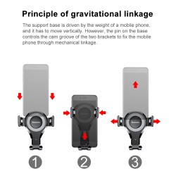 Buy Baseus Osculum Type Gravity Dashboard Car Mount - SUYL-XP0S - Osculum Type G... in Cyprus, Nicosia, Limassol, Larnaka, Pafos