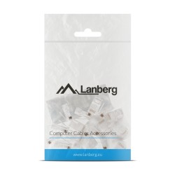 Buy Lanberg CAT6 UTP RJ45 Ethernet Plugs with Guide - 20PCS in Cyprus, Nicosia, Limassol, Larnaka, Pafos