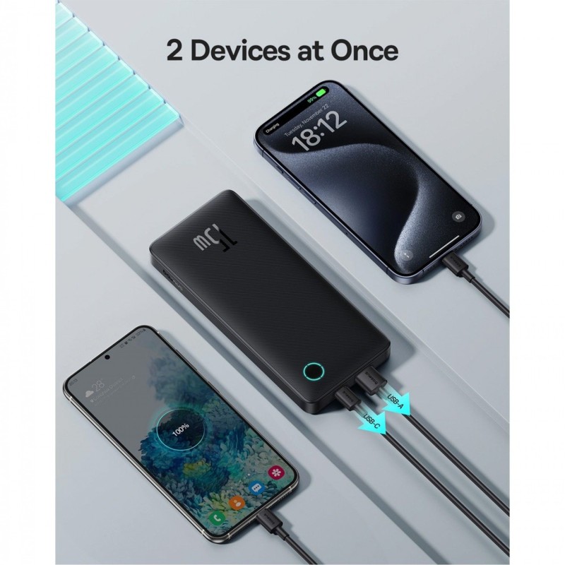 Buy Baseus Powerbank - 15W 10000mAh Airpow Lite White in Cyprus, Nicosia, Limassol, Larnaka, Pafos