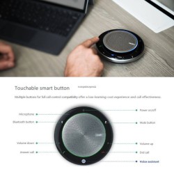 Buy Yealink Speakerphone - CP900 - USB & Bluetooth Portable with 6 Microphone 36... in Cyprus, Nicosia, Limassol, Larnaka, Pafos