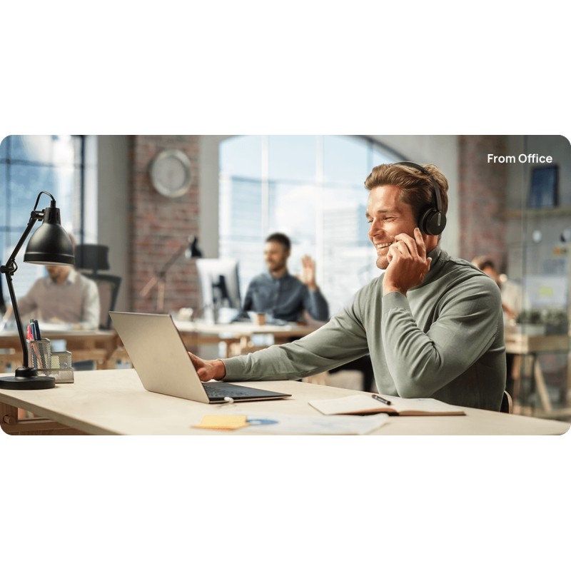 Buy Yealink Headset Wireless Bluetooth 3-Mic NC with BT Dongle - BH70 - Dual Teams in Cyprus, Nicosia, Limassol, Larnaka, Pafos