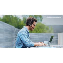 Yealink BH70 Wireless Bluetooth Headset 3-Mic NC BT Dongle Dual Teams (Boxed) — Buy in Cyprus with Fast Delivery