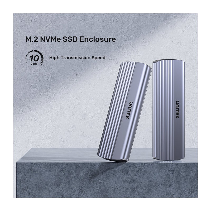 Buy Unitek USB-C NVME PCIe Enclosure 10Gbps - S1241B - USB-C, NVME PCIe Enclosur... in Cyprus, Nicosia, Limassol, Larnaka, Pafos