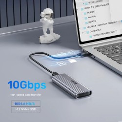 Buy Unitek USB-C NVME PCIe Enclosure 10Gbps - S1241B - USB-C, NVME PCIe Enclosur... in Cyprus, Nicosia, Limassol, Larnaka, Pafos