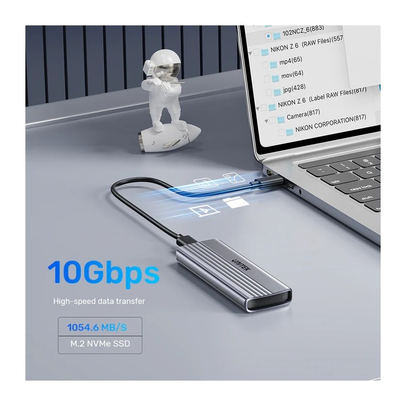Buy Unitek USB-C NVME PCIe Enclosure 10Gbps - S1241B - USB-C, NVME PCIe Enclosur... in Cyprus, Nicosia, Limassol, Larnaka, Pafos