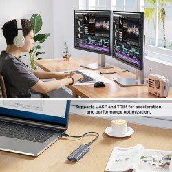 Buy Unitek USB-C NVME PCIe Enclosure 10Gbps - S1241B - USB-C, NVME PCIe Enclosur... in Cyprus, Nicosia, Limassol, Larnaka, Pafos