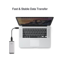 Buy Unitek USB3.0 M.2 SSD SATA Aluminium Enclosure - Y-3365 - USB3.0 M.2 SSD SAT... in Cyprus, Nicosia, Limassol, Larnaka, Pafos